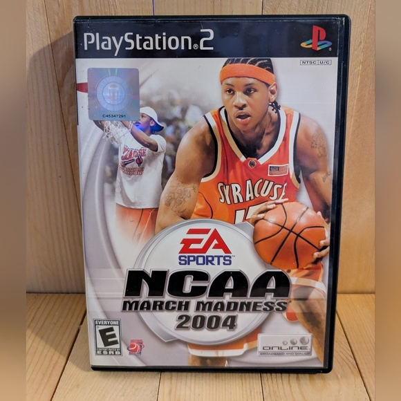 NCAA March Madness 2004 for PlayStation 2 - Black Online Used - Picture 2 of 5